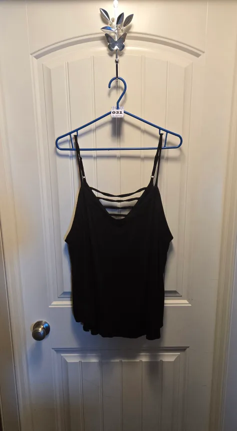 2X Love Cameron Black Tank Top thumbnail