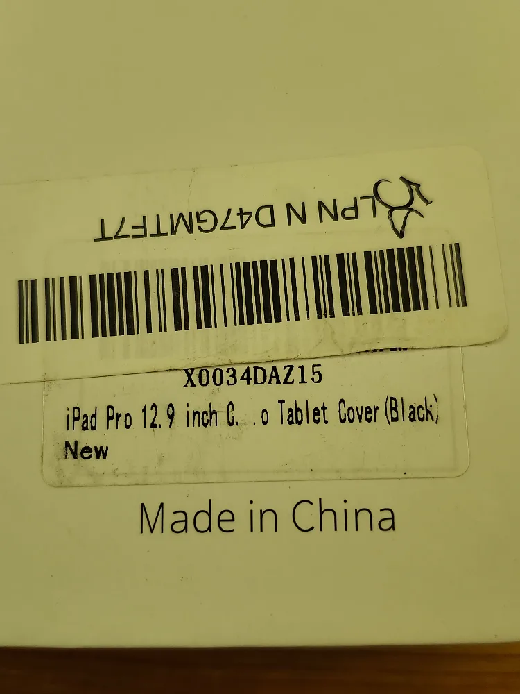 New iPad Pro 12.9-inch Wireless Keyboard Case - Black image indicator(2)