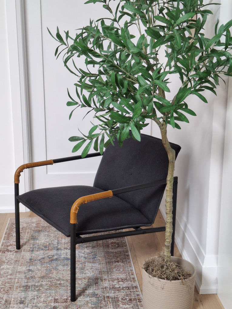 Modern Black Armchair - photo 5