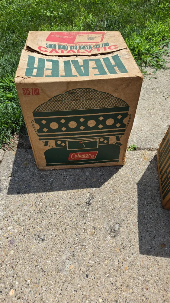 Vintage Coleman Catalytic Heater - 5000-8000 BTU thumbnail