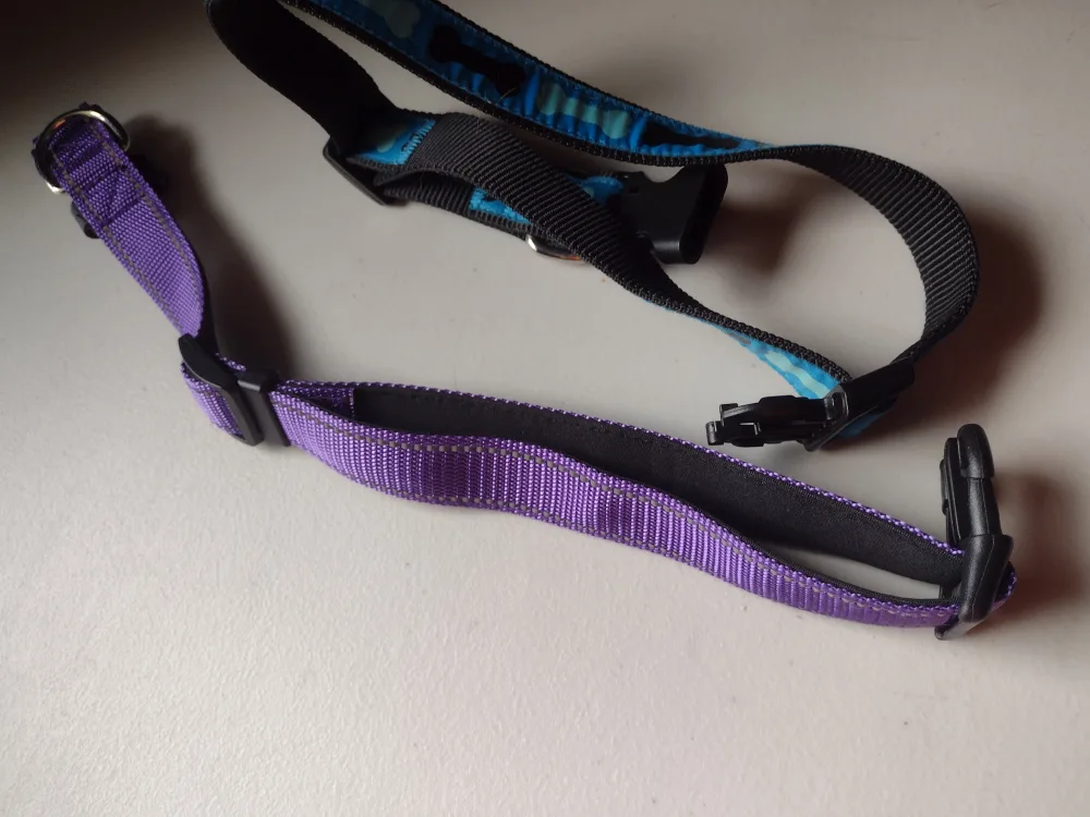 Dog Collars - Purple & Blue Patterned thumbnail