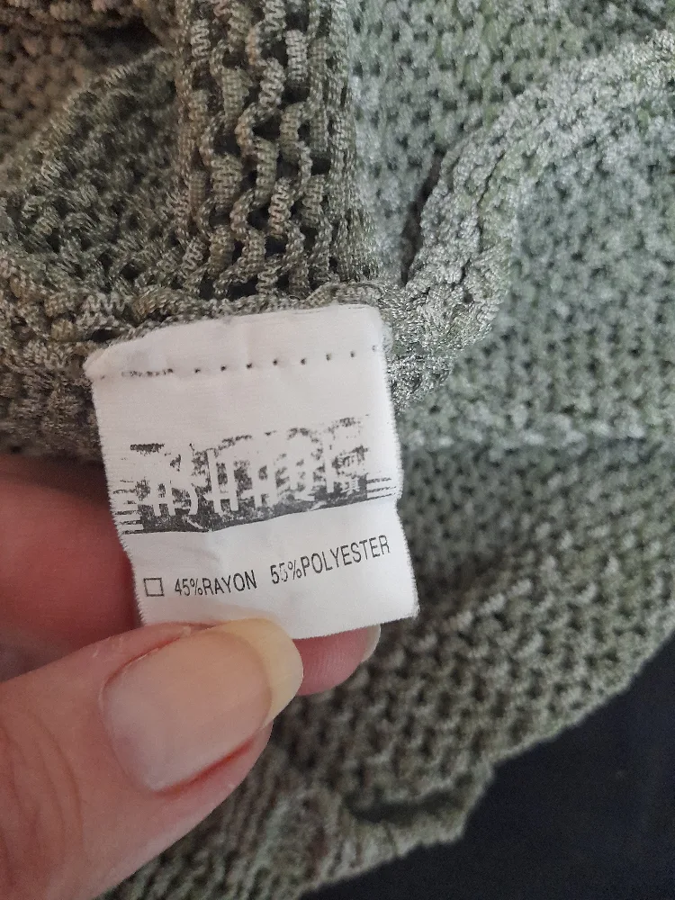 Ashaqi Knit Top - Olive Green size medium image indicator(5)