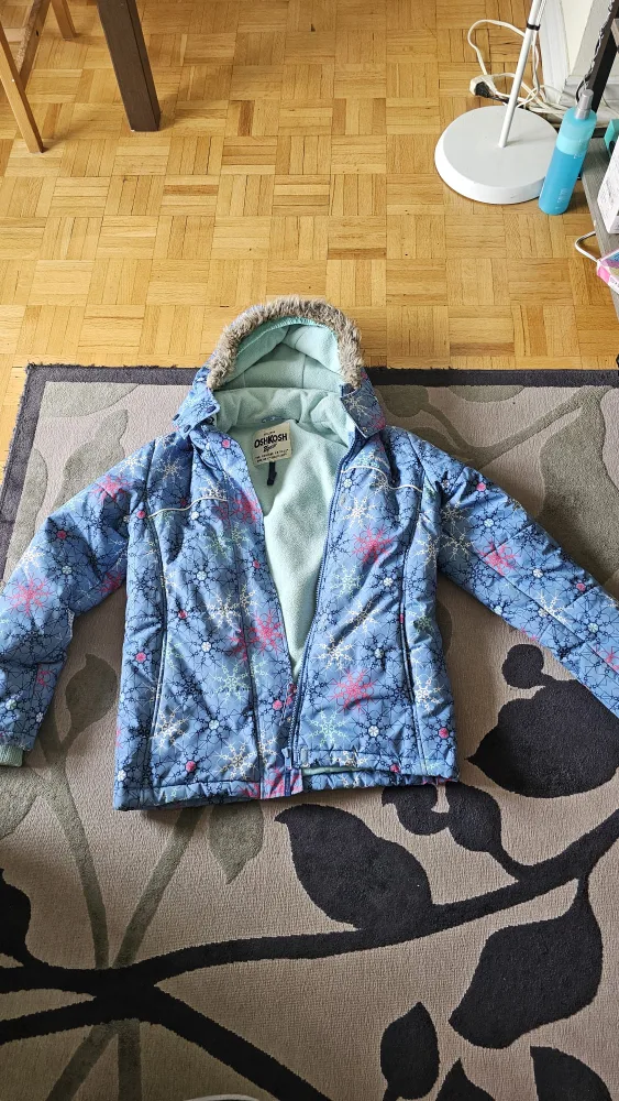 OshKosh B'gosh Girl's Winter Jacket - Size 14 thumbnail