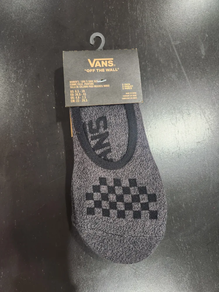 Vans Women's No Show Socks 3 Pack (Size 6.5-10) thumbnail