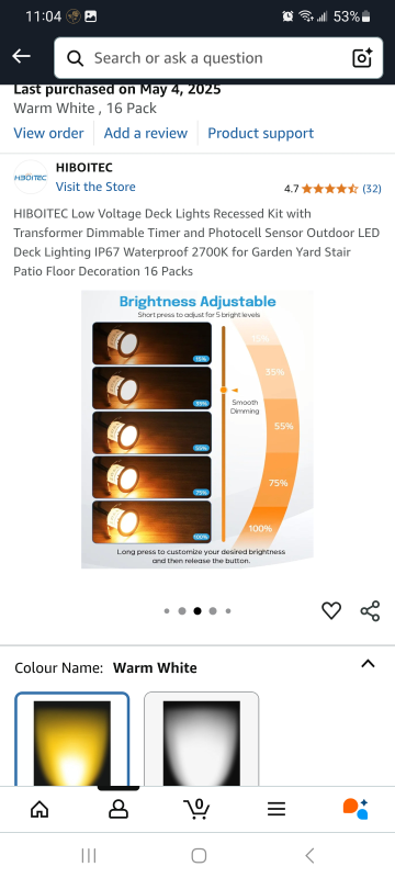 HIBOITEC Low Voltage Deck Lights Recessed Kit with Transformer - photo 4