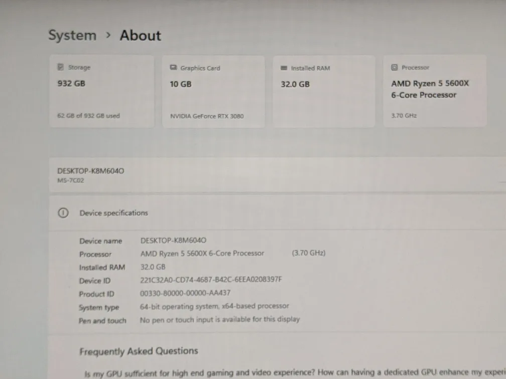 🎮💻 4K Gaming PC | RTX 3080 | Ryzen 5 | 32GB | 1TB SSD image indicator(6)