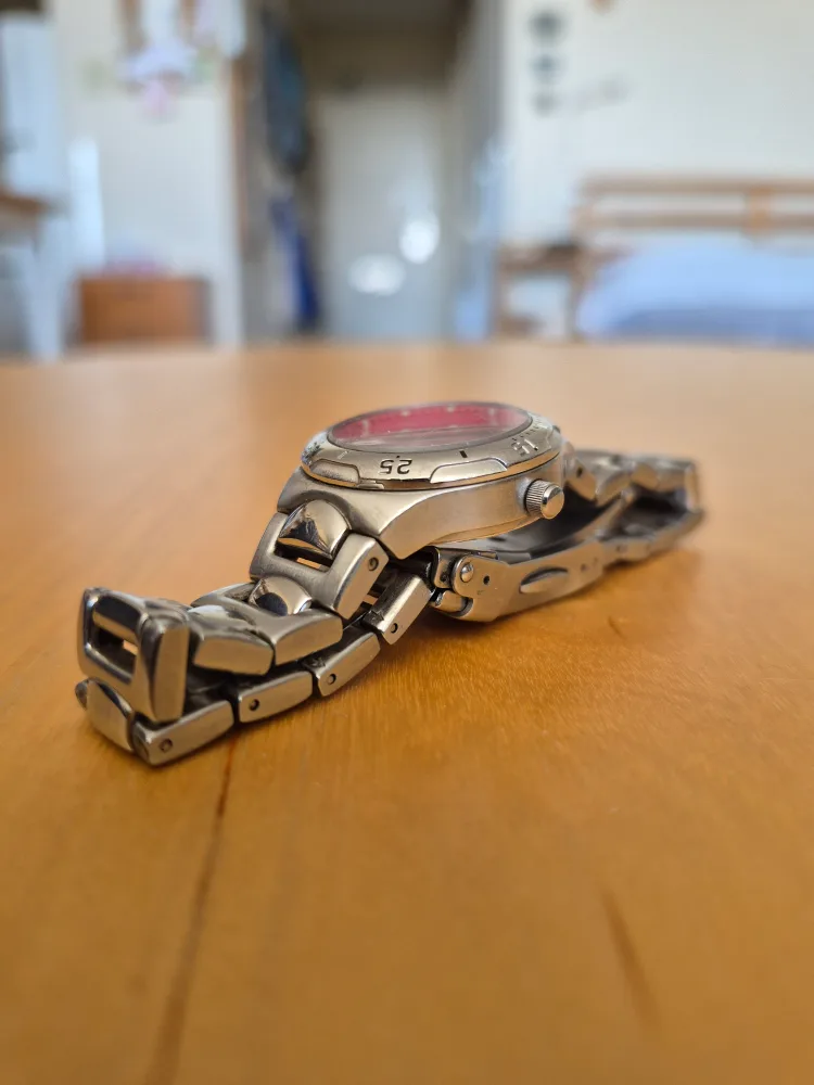 Fossil Blue Woman's Watch: Stainless Steel, Date, 3-hand, Pink image indicator(4)