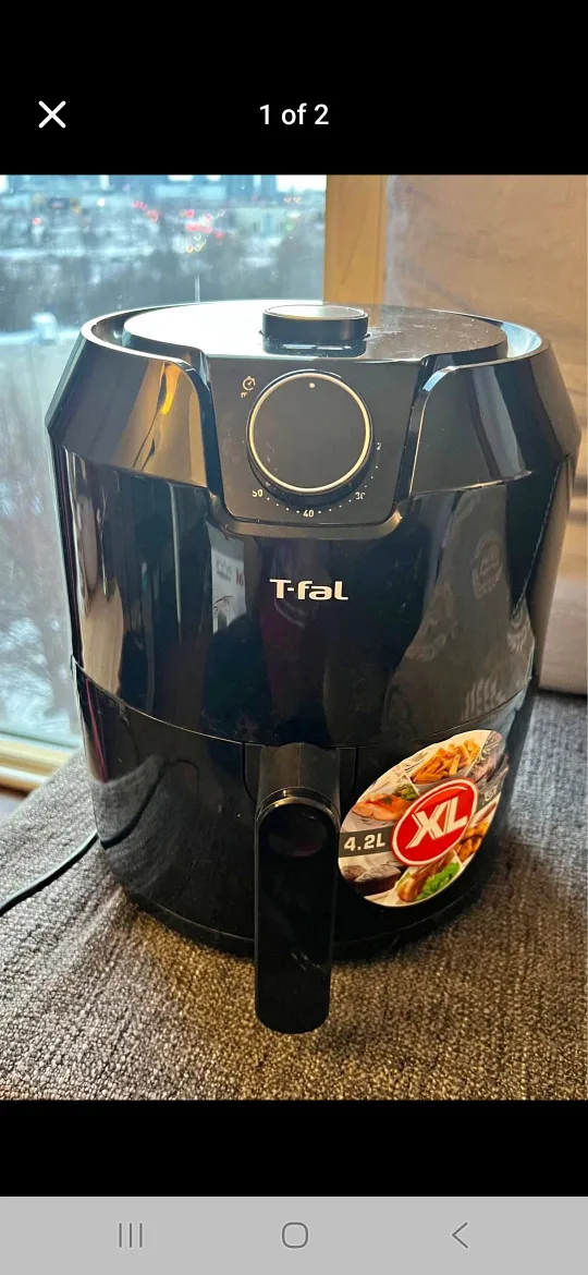 T-fal XL 4.2L Air Fryer - Black thumbnail