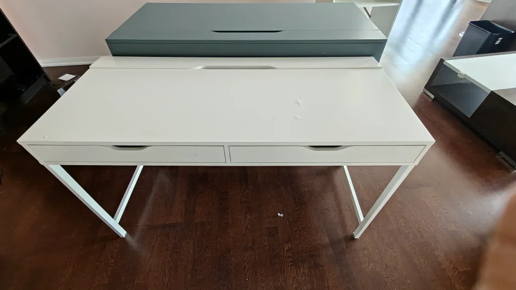 IKEA Alex Desk - White thumbnail