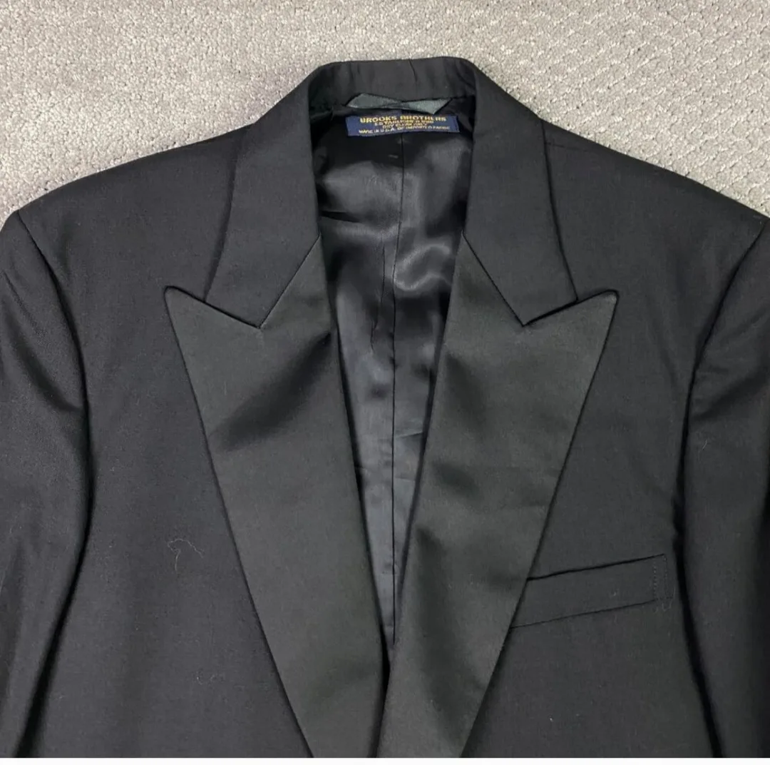 Brooks Brothers Black Tuxedo Suit thumbnail