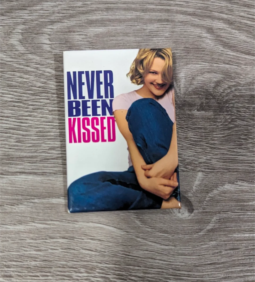 Never Been Kissed Movie Promo Pin thumbnail