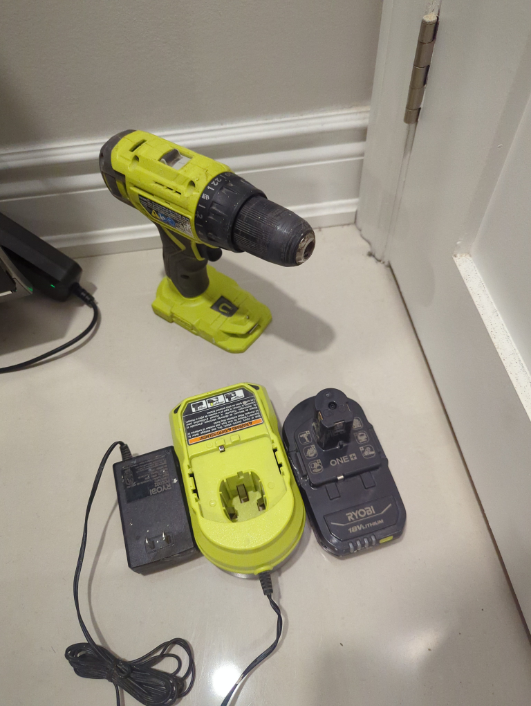 Ryobi ONE+ 18V Lithium Battery & Charger
