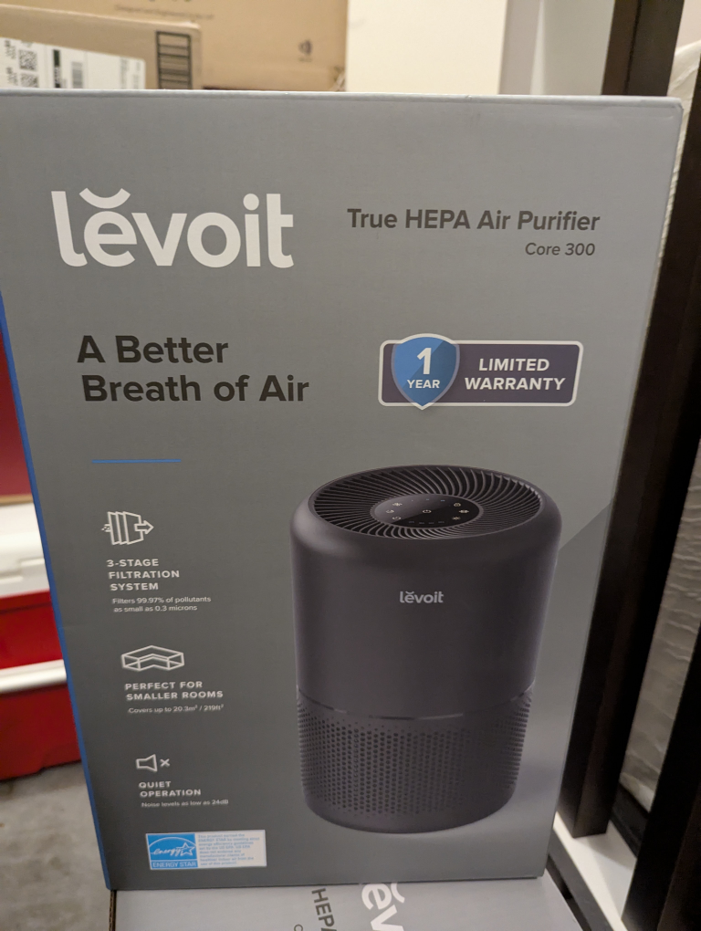Levoit Core 300 True HEPA Air Purifier - Black
