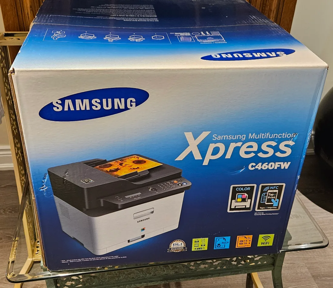 Samsung Xpress C460FW Multifunction Printer thumbnail