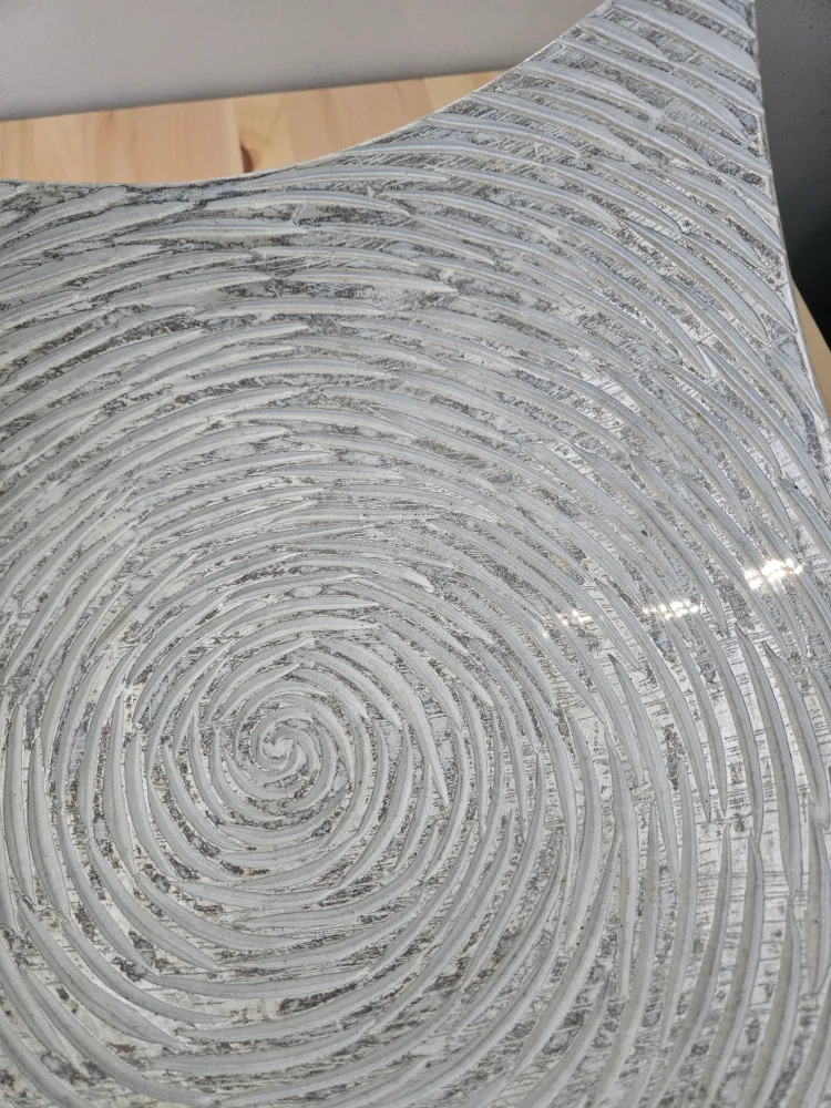 Decorative White and Silver Bowl 🇨🇦 image indicator(4)