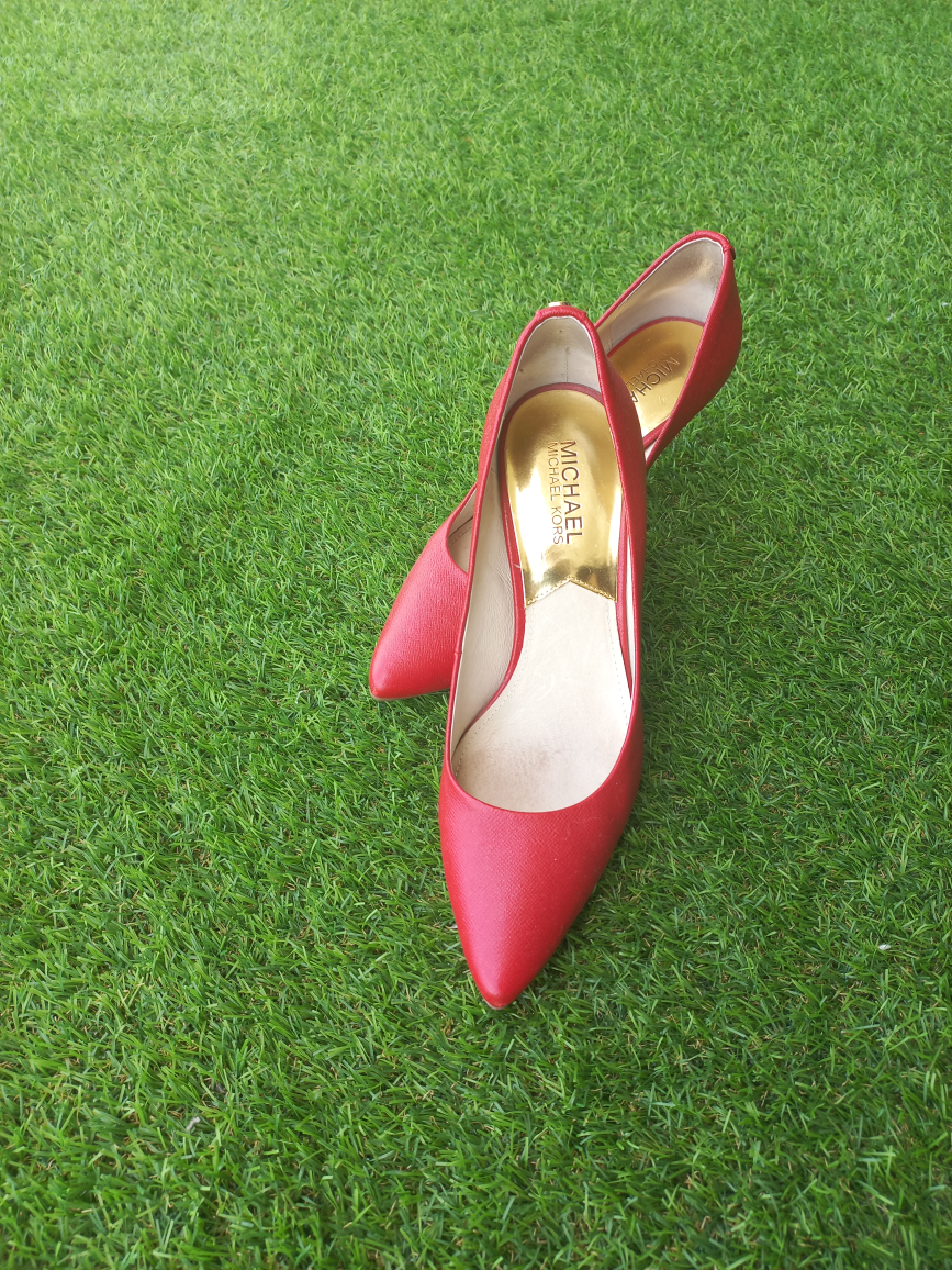 Michael Kors Red Heels - Size 7M