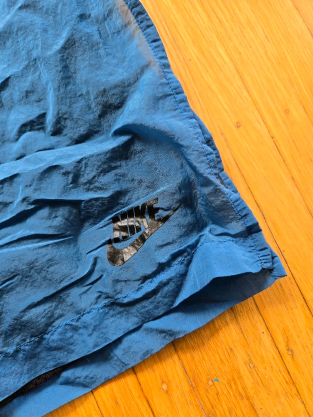 Nike Blue Crinkle Tank Top with mesh - Size XS image indicator(2)