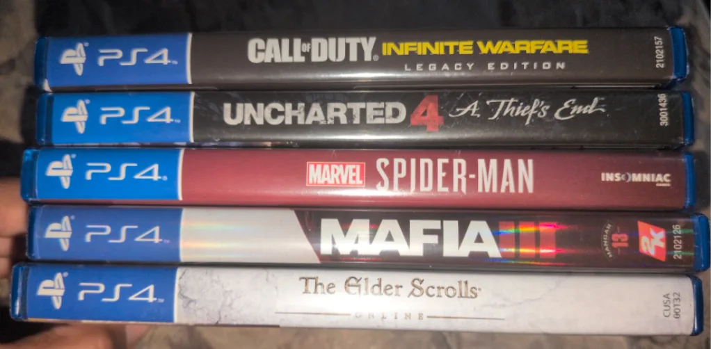 PS4 Games Bundle: CoD, Uncharted, Spider-Man, Mafia, ESO thumbnail
