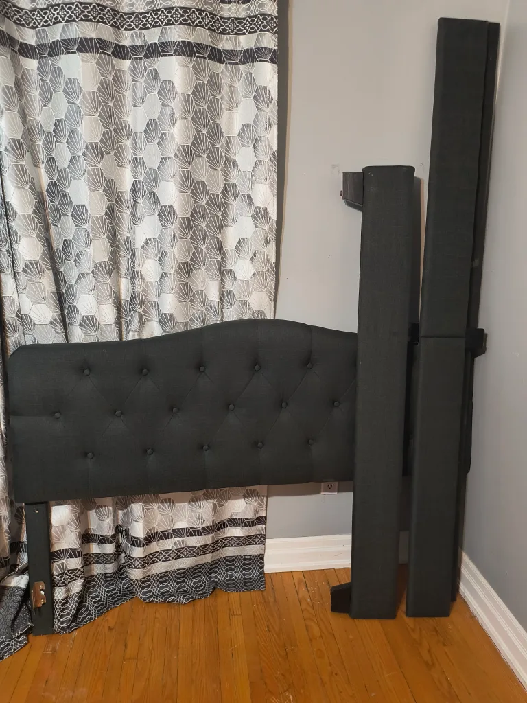 Dark Brown Dresser & Black Bookshelf image indicator(2)