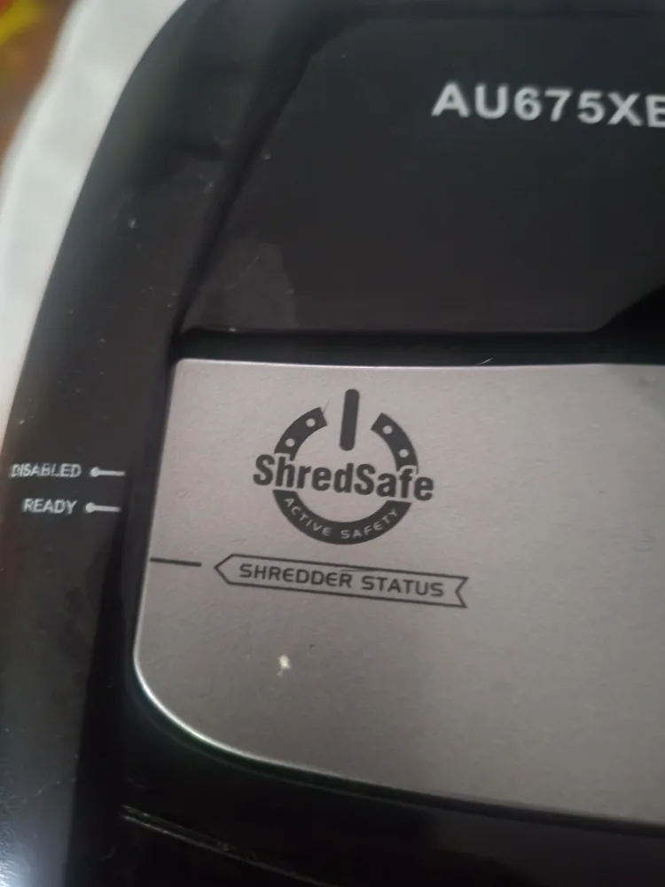 @ the office paper shredder AU675XB. image indicator(3)