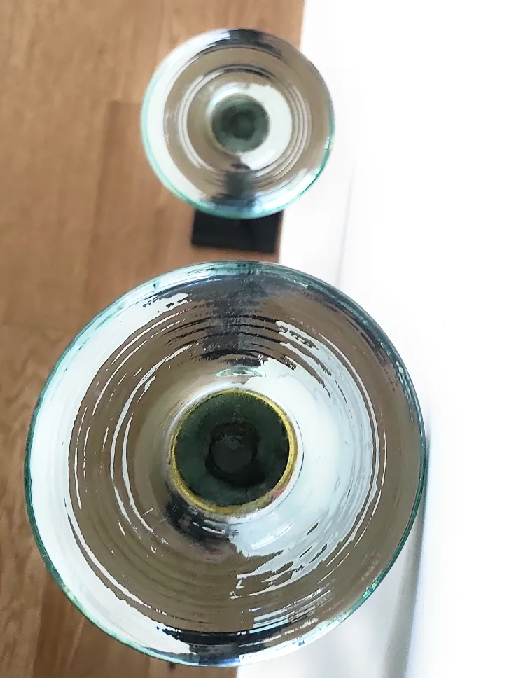 Glass Candle Holders, Set of 2 image indicator(3)