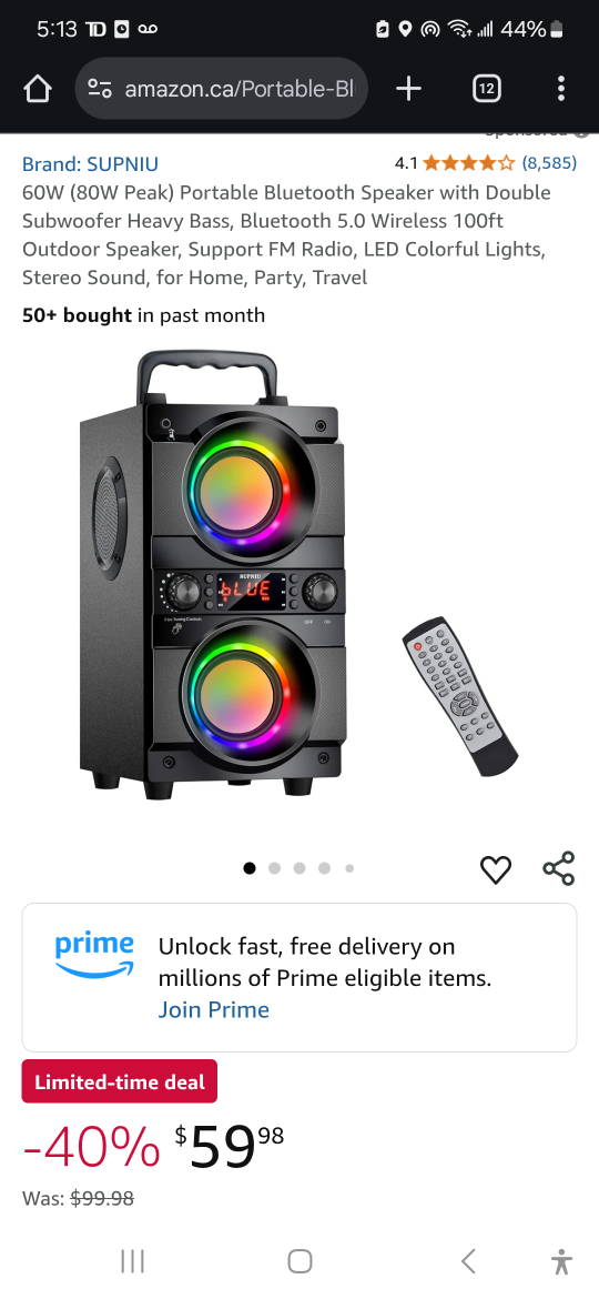 Portable Bluetooth Speaker - photo 4