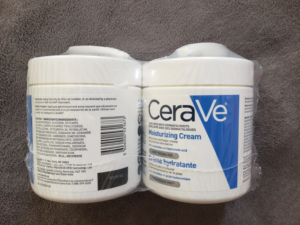 New CeraVe Moisturizing Cream (539g)