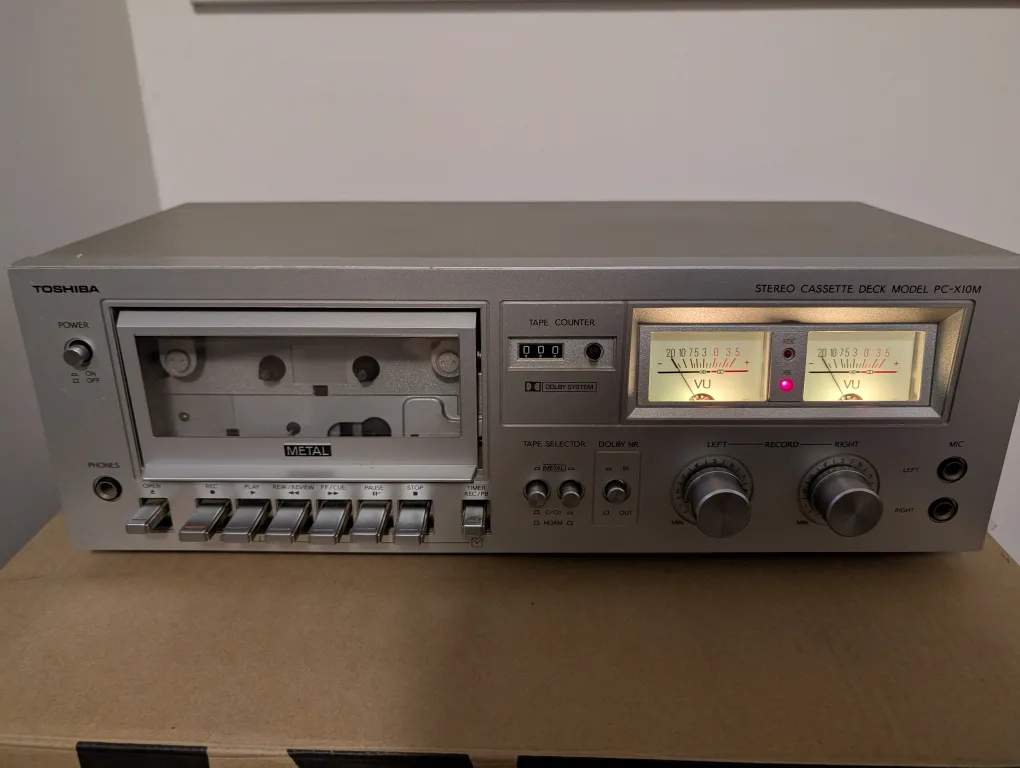 Toshiba PC-X10M Stereo Cassette Deck 🇨🇦 thumbnail