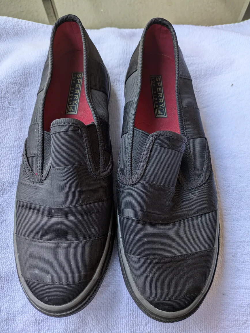 Sperry Top-Sider Black Slip-On Shoes thumbnail