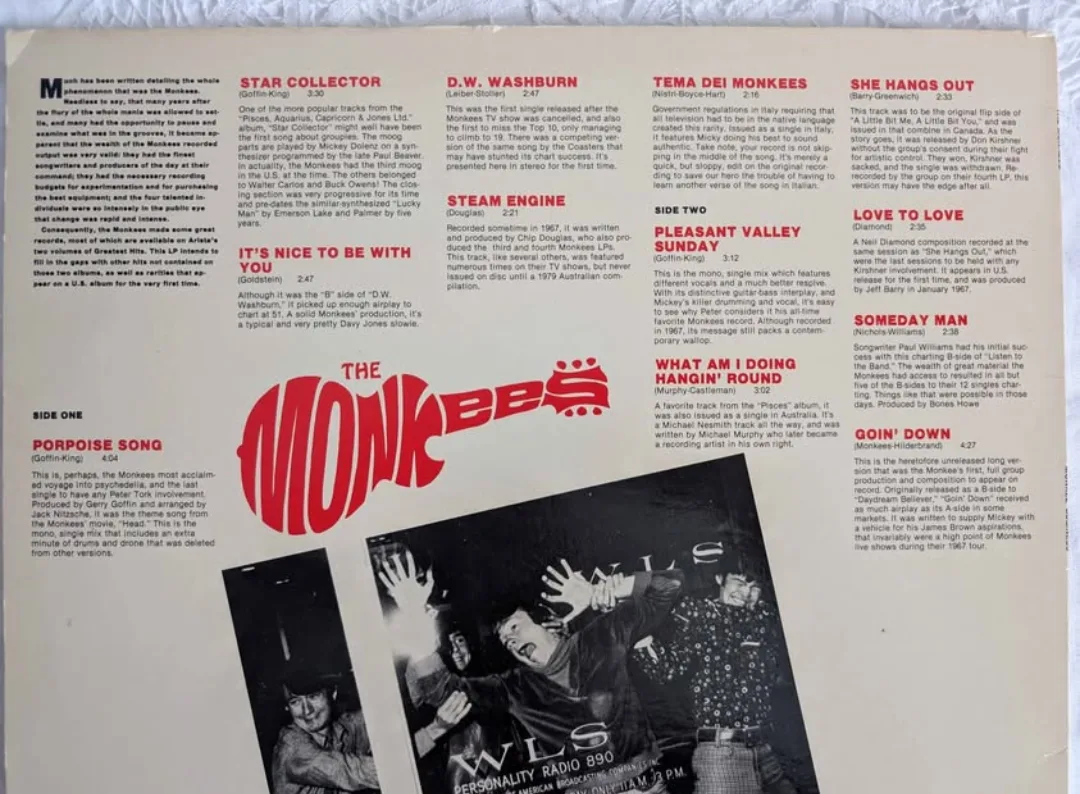 The Monkees - Monkee Business - Rare Picture Pressed Vinyl LP image indicator(2)