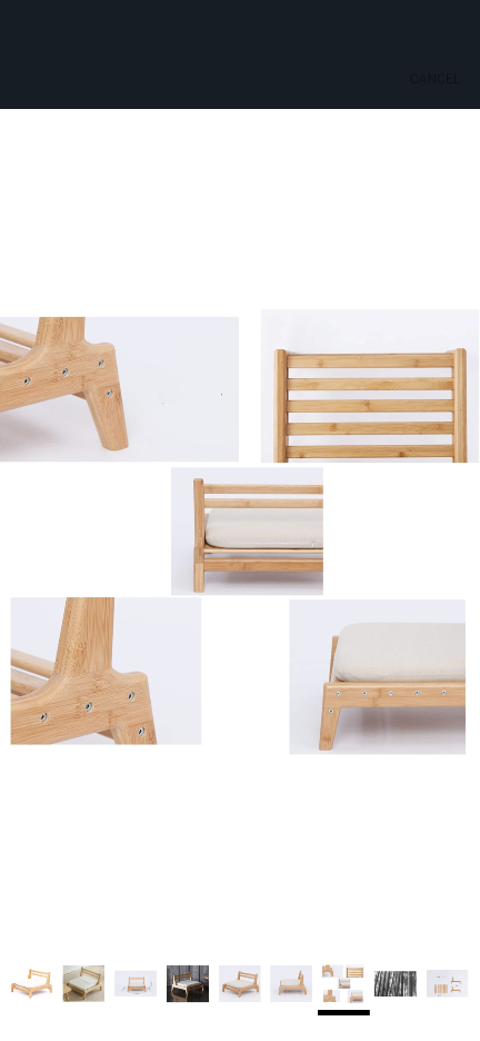 (New) HUAWELL Japanese Balcony Chair with Cushion - photo 2