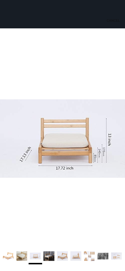 (New) HUAWELL Japanese Balcony Chair with Cushion - photo 5