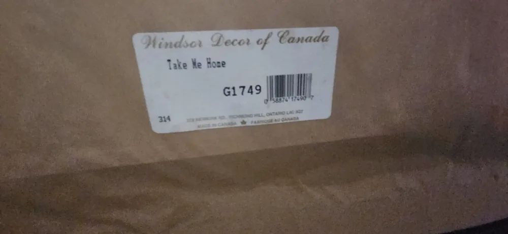 Windsor Decor of Canada 'Take Me Home' Print image indicator(2)