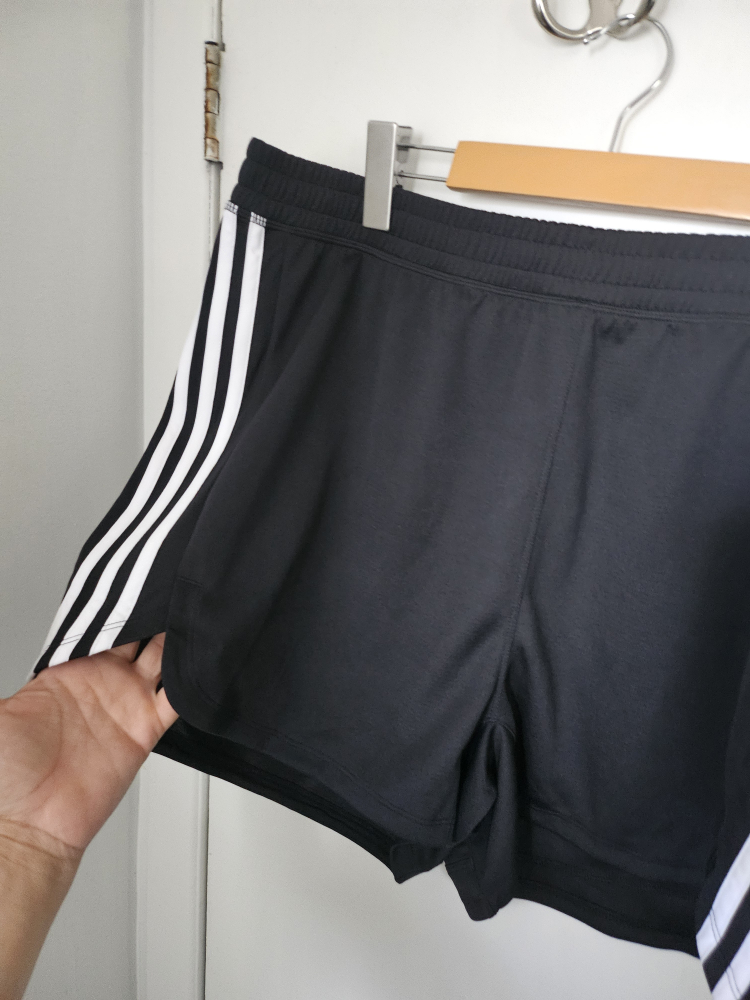 Short Adidas Noir 3-Stripes Neuf (1X) - photo 3