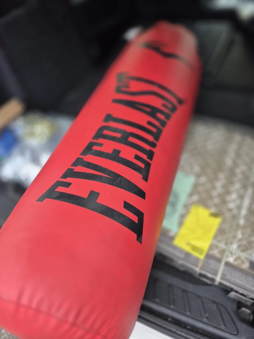 Everlast Red Heavy Punching Bag thumbnail