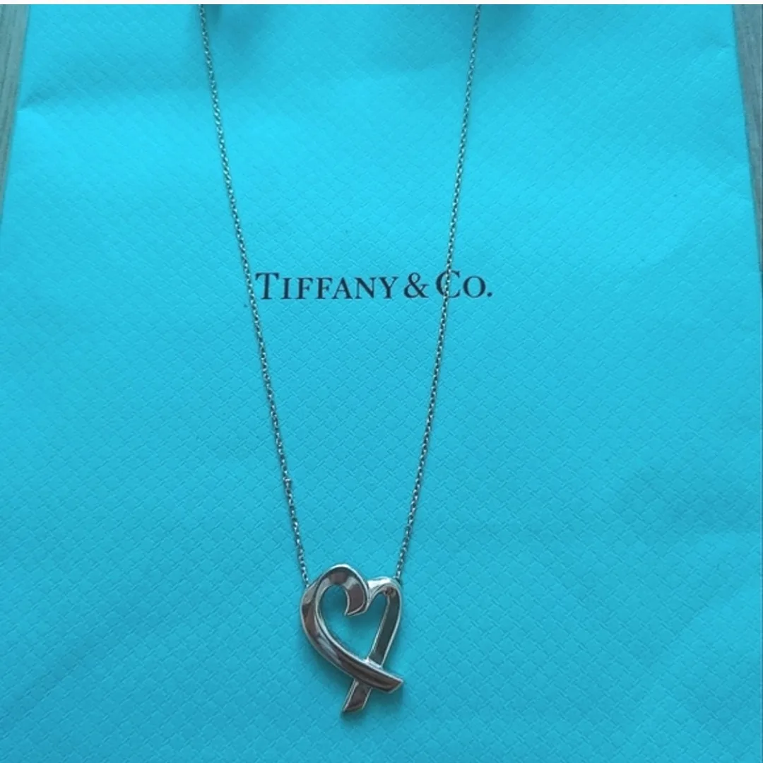 Tiffany & Co. Loving Heart Pendant Necklace thumbnail