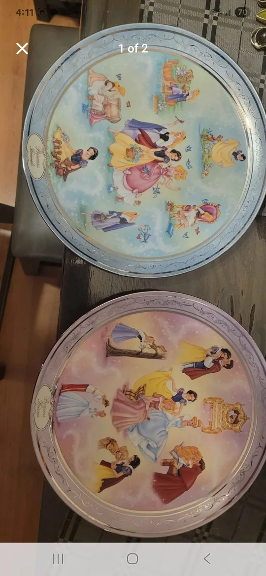 Disney Princess Commemorative Plates thumbnail