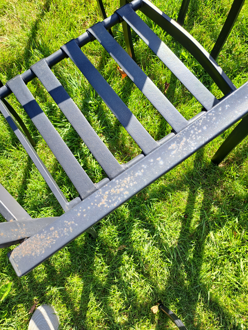 Set of 6 Outdoor Metal Chairs - photo 5