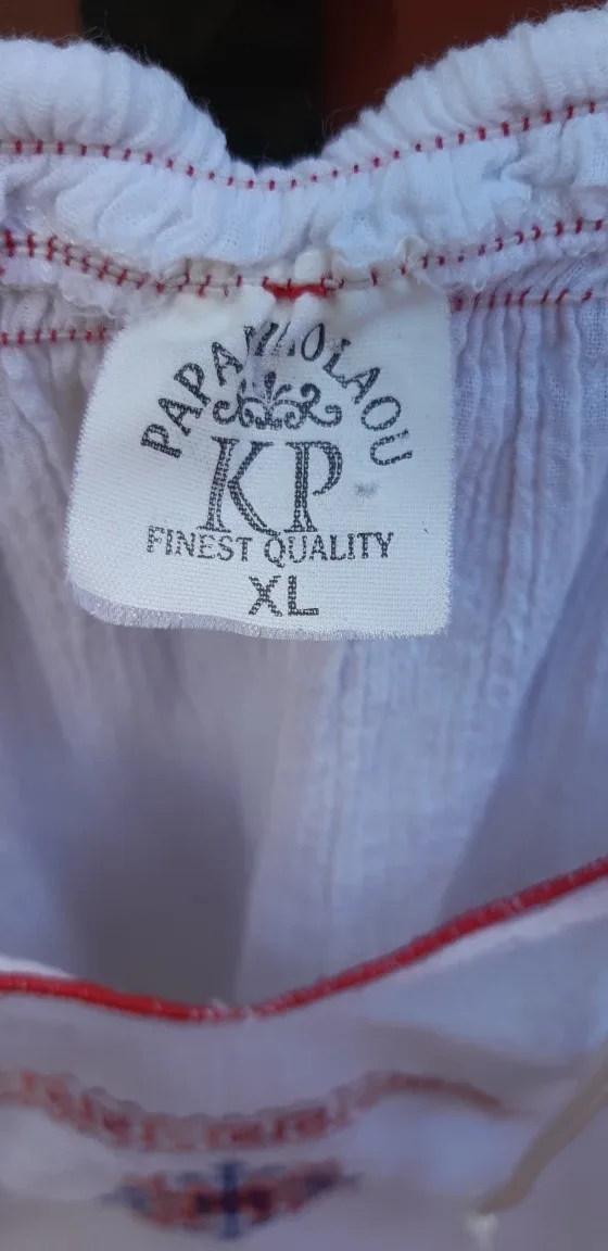 Ukrainian style top/ tunic - XL youth/ XS women's image indicator(3)