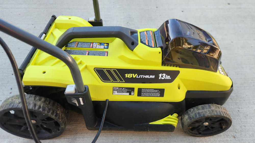 Ryobi 18V Lithium 13-inch Lawn Mower - photo 2