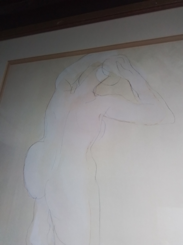 Sketch "Nue" (Nude) by Auguste Rodin - photo 5