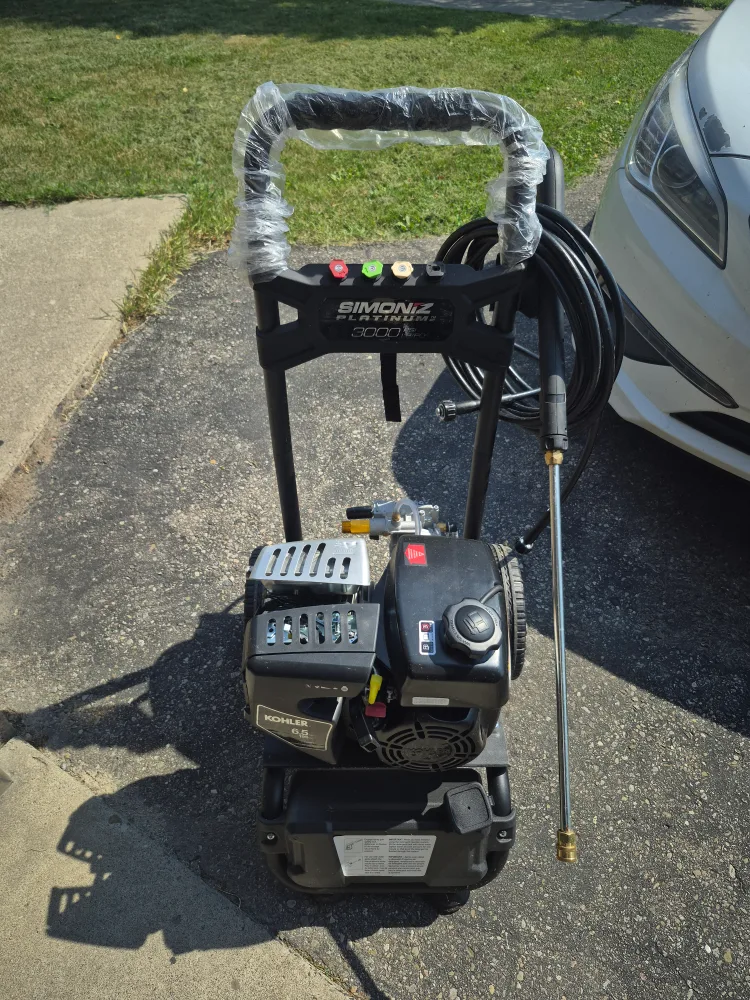 Simoniz Platinum Z3 3000 PSI Gas Pressure Washer image indicator(2)