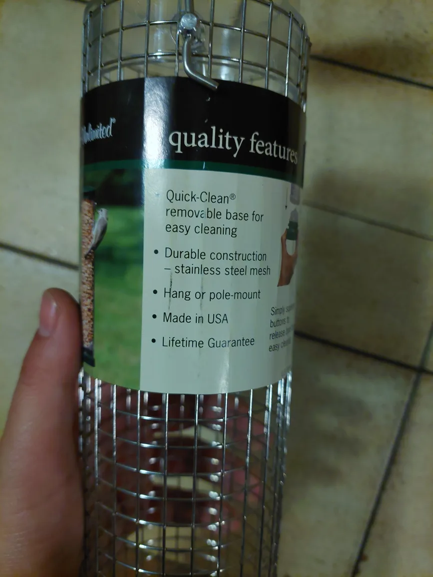 Wild Birds Unlimited Mesh Peanut Bird Feeder (BRAND NEW ) image indicator(2)