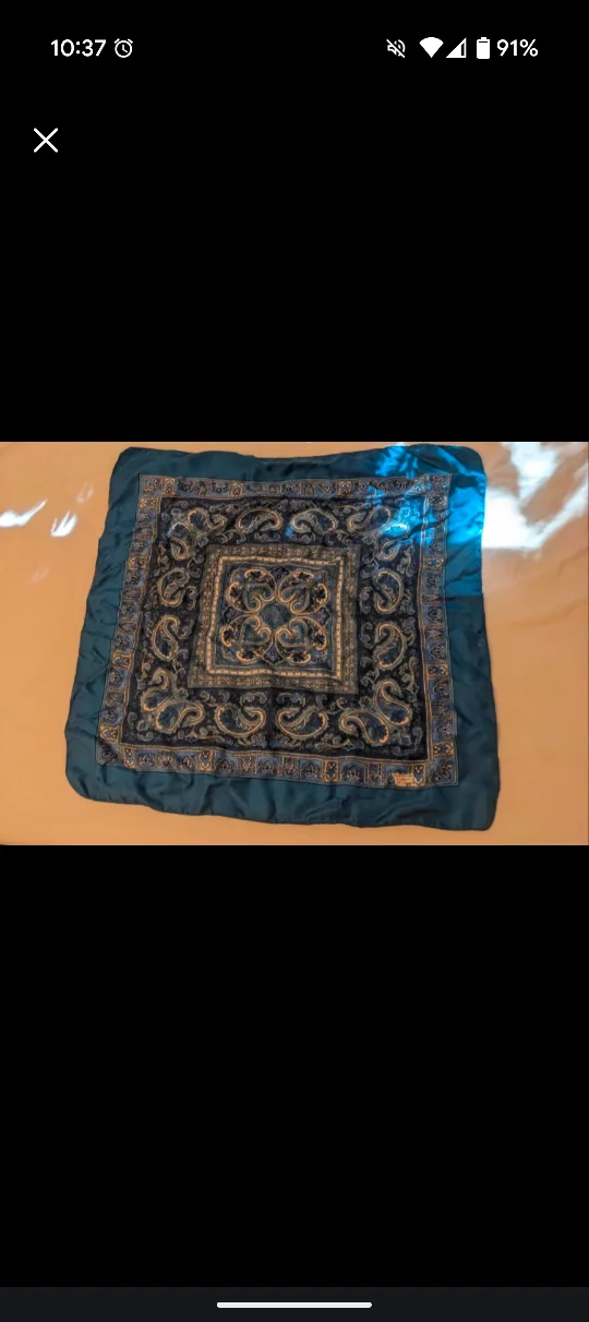 Paisley Print Scarf 🇨🇦 thumbnail
