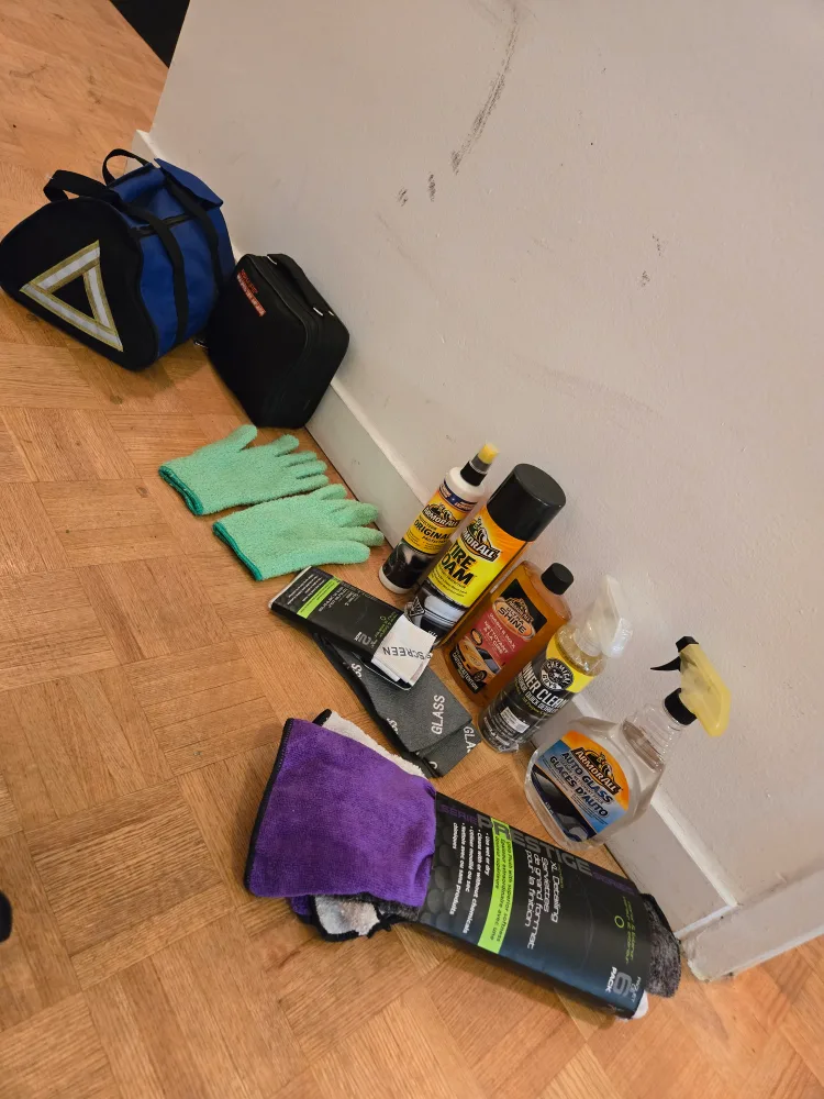 Car Cleaning & Safety kit - various items thumbnail