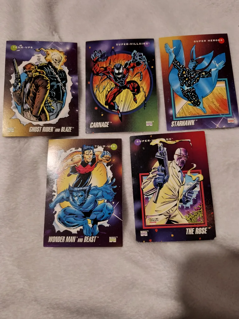 Vintage Marvel Trading Cards - 1992, 93, 94 image indicator(4)
