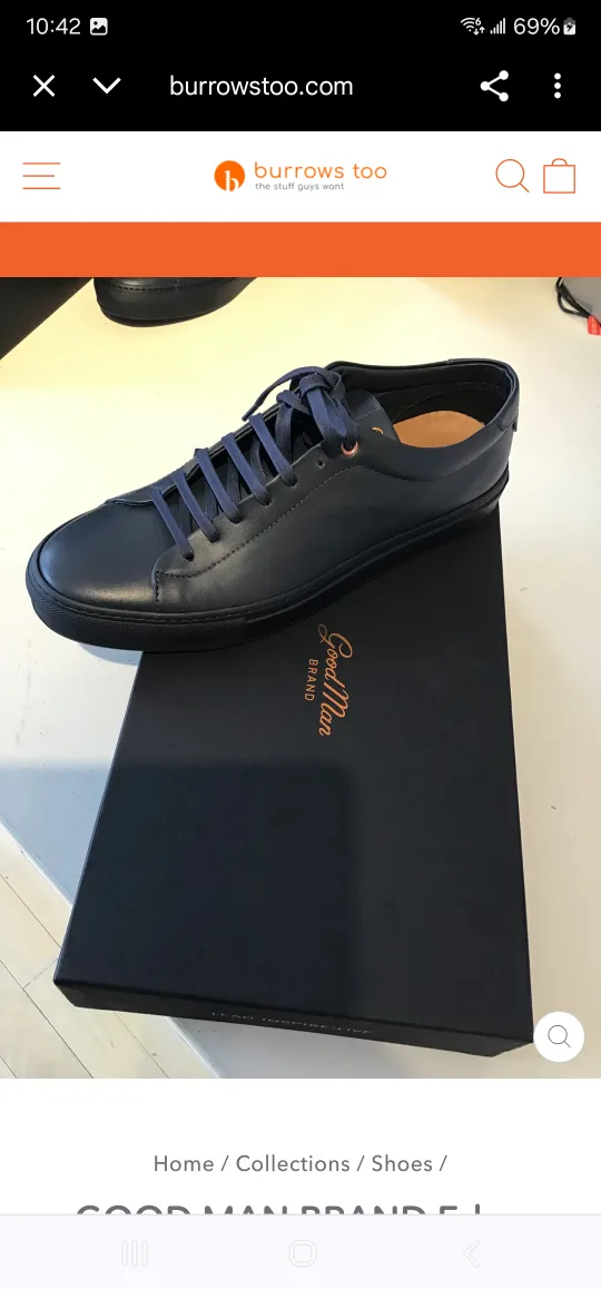 Good Man Brand Edge Sneaker - Size 8.5 thumbnail