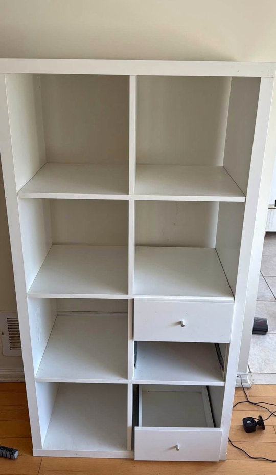 IKEA Kallax Shelf Unit 4✘2 with 2 drawers