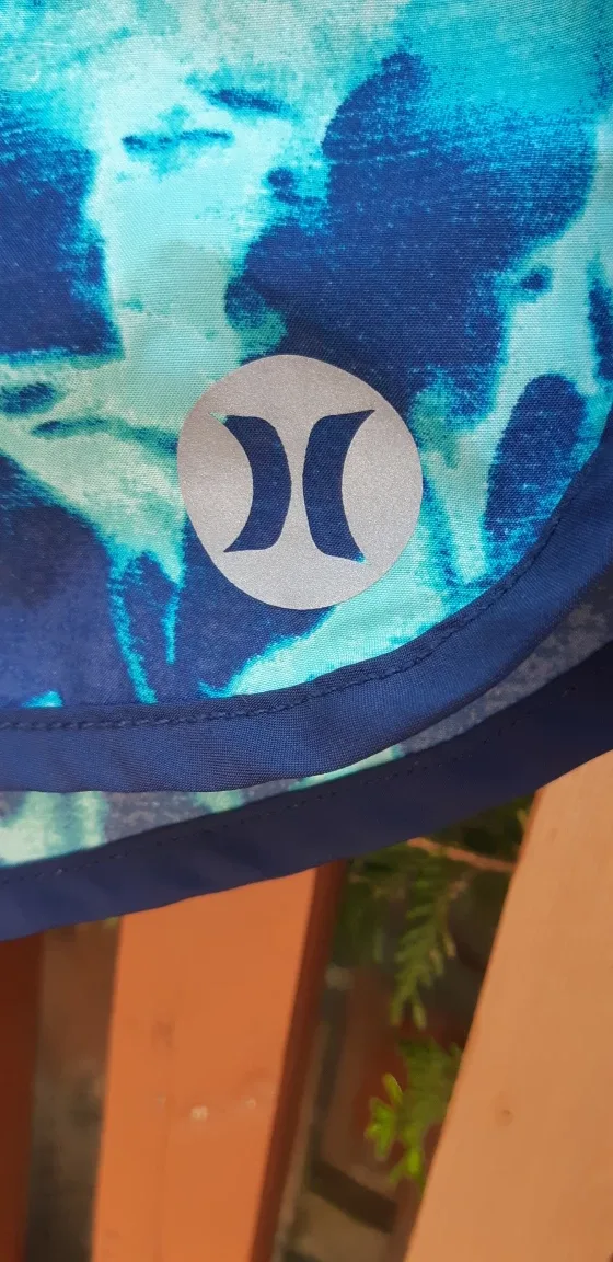 Hurley XS Blue-green Patterned Athletic Shorts image indicator(4)