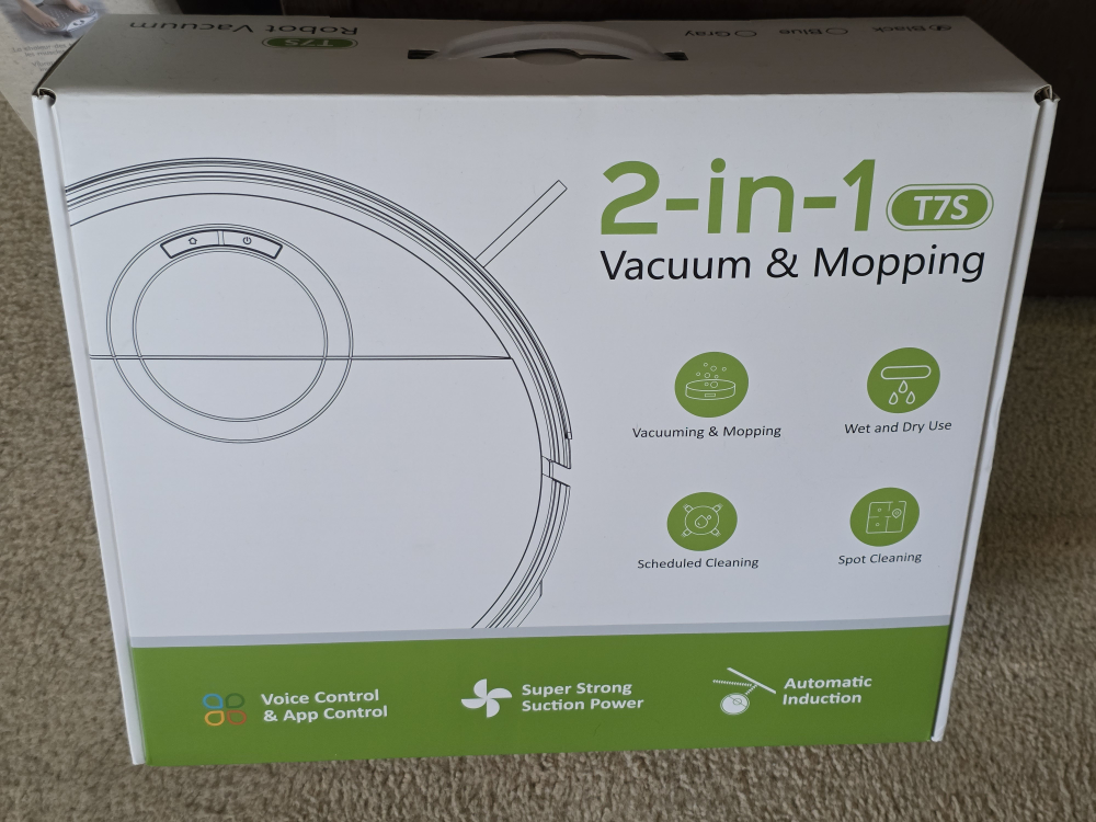 2-in-1 T7S Robot Vacuum & Mop - New in Box - photo 2